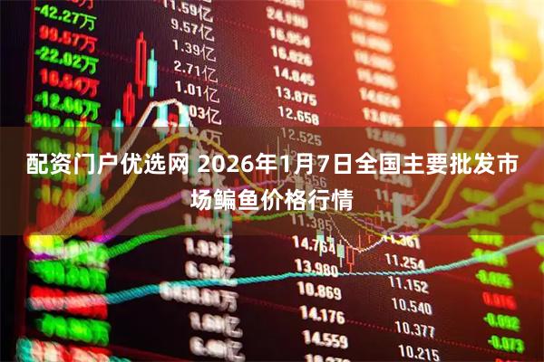 配资门户优选网 2026年1月7日全国主要批发市场鳊鱼价格行情