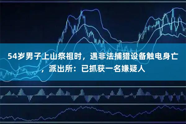 54岁男子上山祭祖时，遇非法捕猎设备触电身亡，派出所：已抓获一名嫌疑人